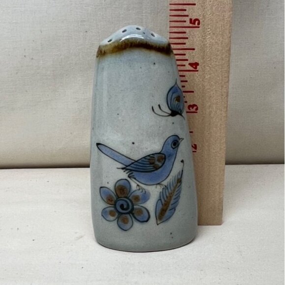 Ken Edwards El Palomar Mexican Pottery Blue Bird Salt and Pepper Shakers - Picture 5 of 6